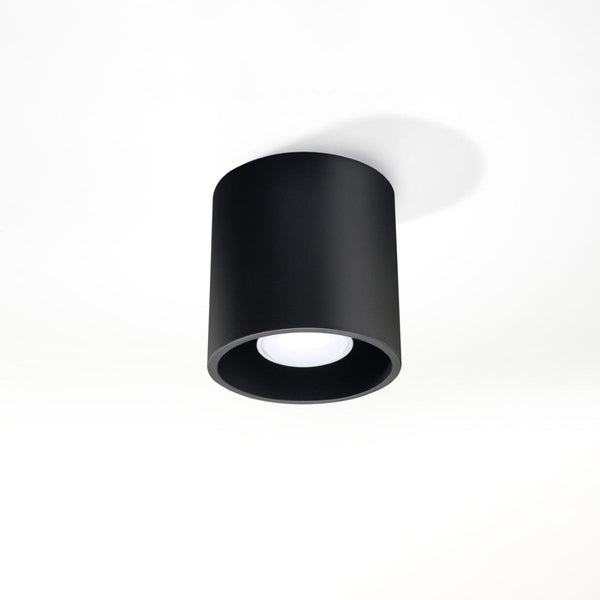[EXP] Plafonnier Cylindre LED noir