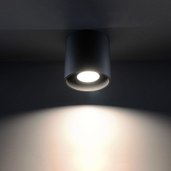 [EXP] Plafonnier Cylindre LED noir