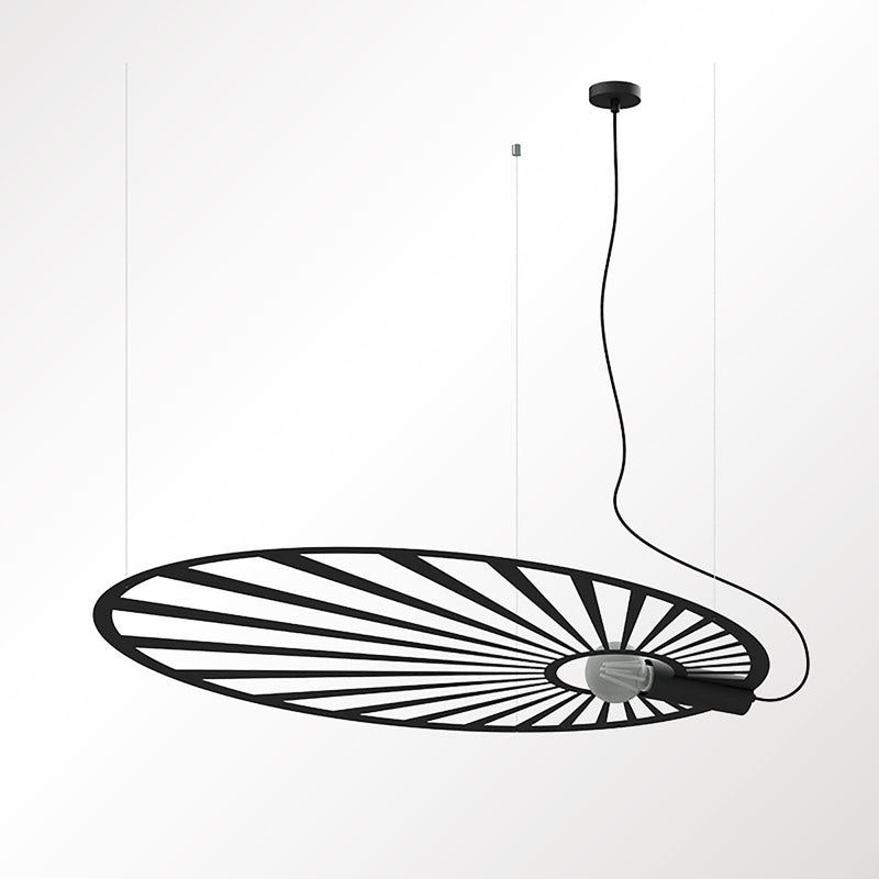 Suspension Soleil Lumineux noir