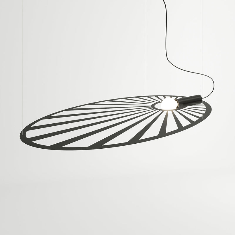 Suspension Soleil Lumineux noir
