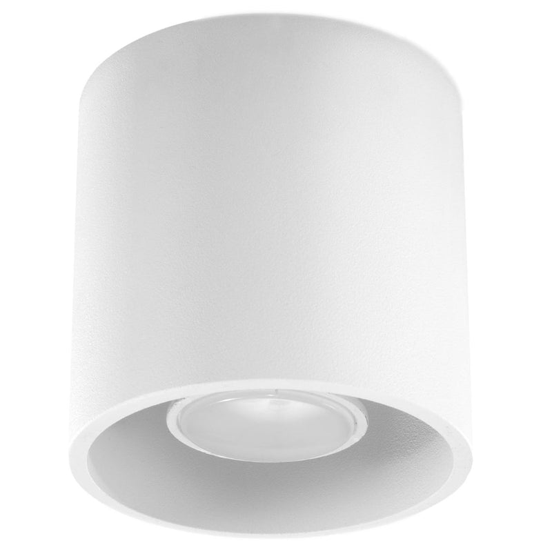 Plafonnier Cylindre LED blanc