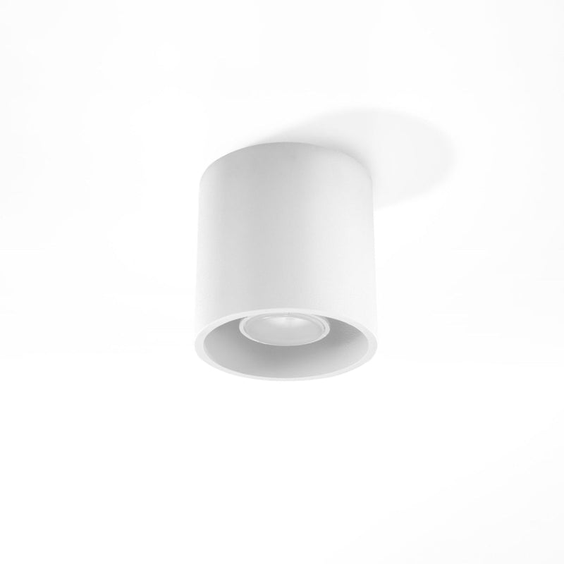 Plafonnier Cylindre LED blanc