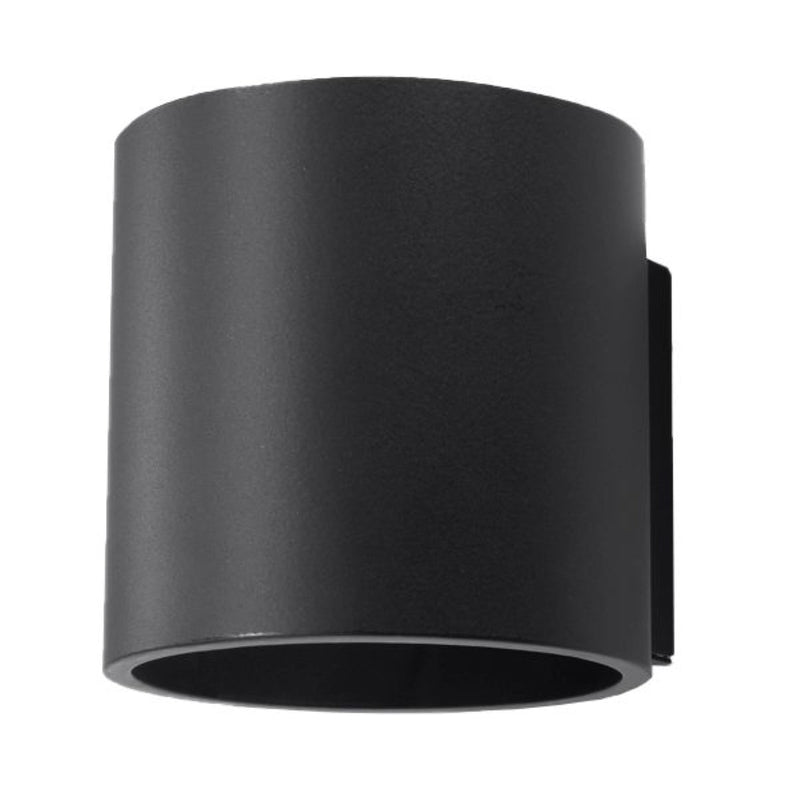 [EXP] Applique Forme Cylindrique Murale noir