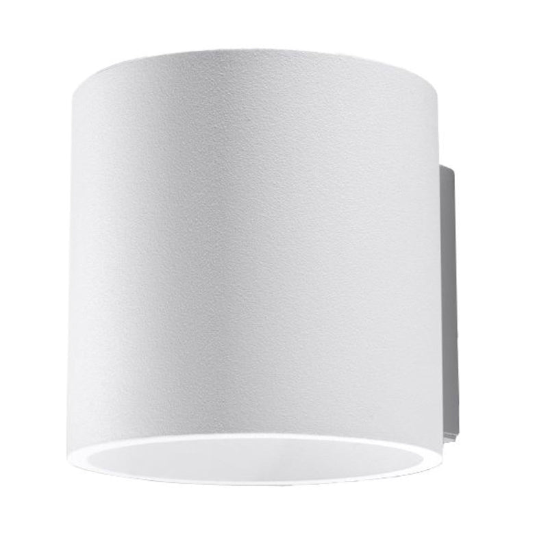 Applique Forme Cylindrique Murale blanc