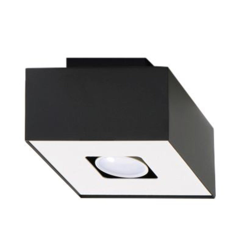 Plafonnier Raffiné LED noir