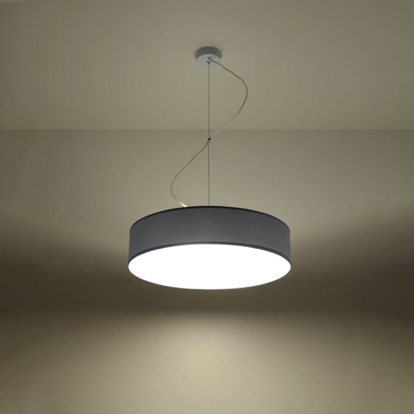 Lampe suspendue Arène 45 gris