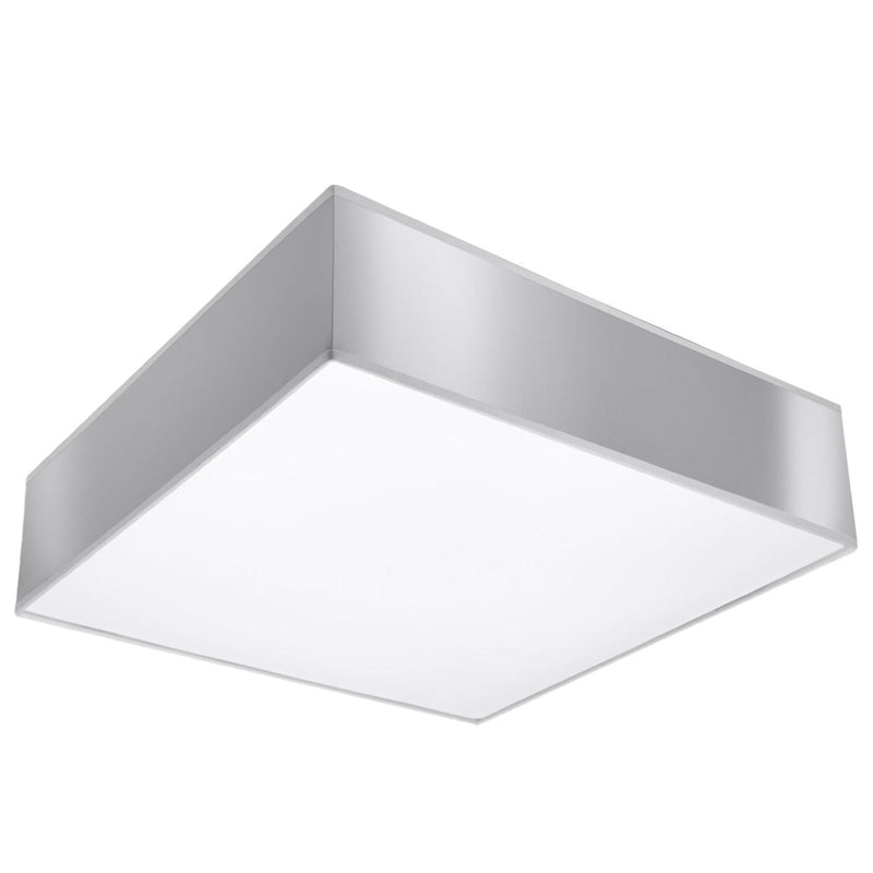 Plafonnier Plateforme Carré 35 gris