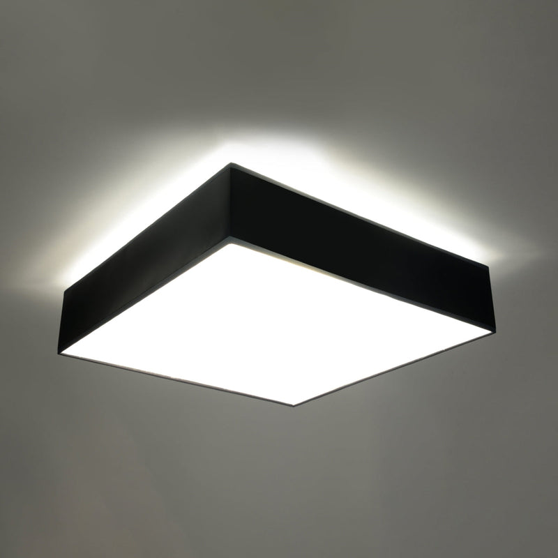 Plafonnier Plateforme Carré 45 noir