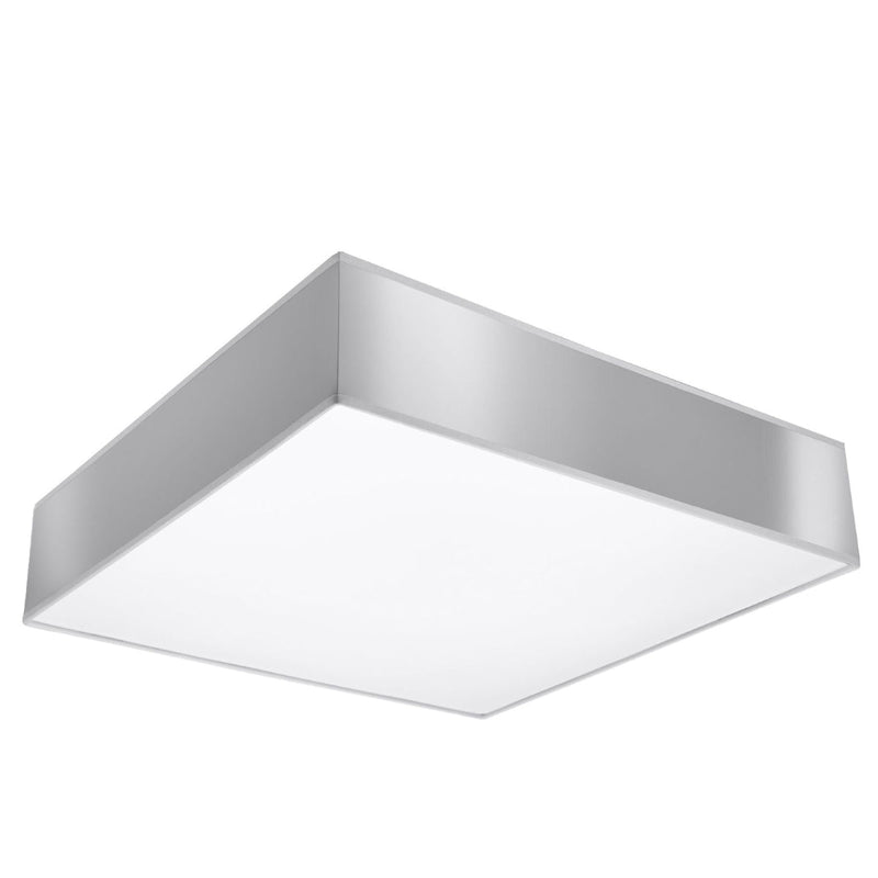 Plafonnier Plateforme Carré 45 gris