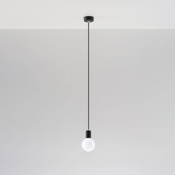 Lampe suspendue Classique Minimaliste noir