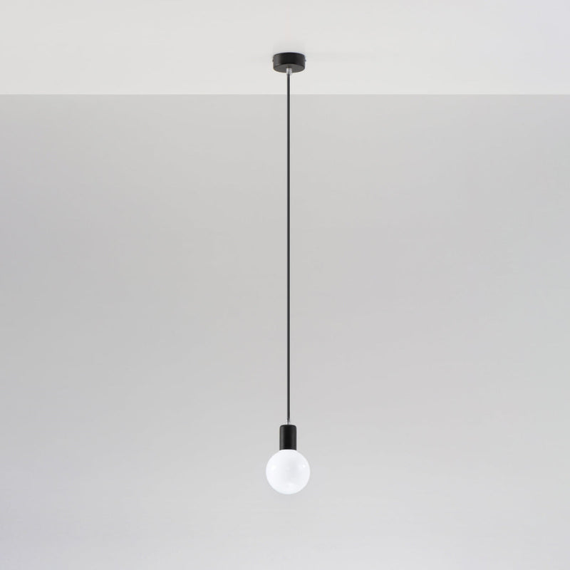 Lampe suspendue Classique Minimaliste noir