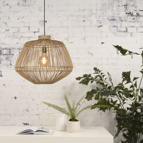 Madagascar Natural Rattan Suspension Ø60 cm