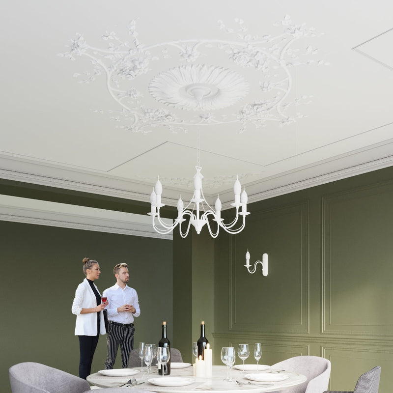 Applique Bougie Moderne blanc