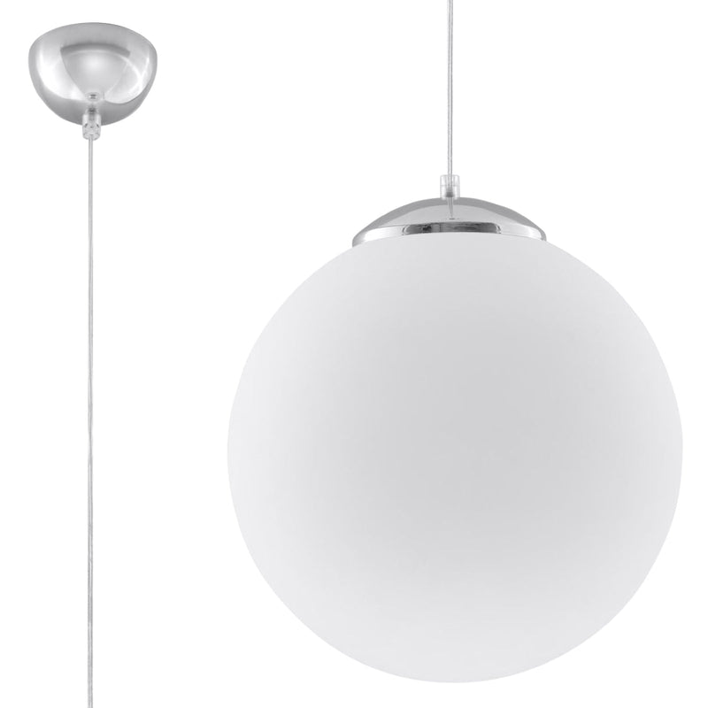Lampe Pendante Sphère 40 chrome