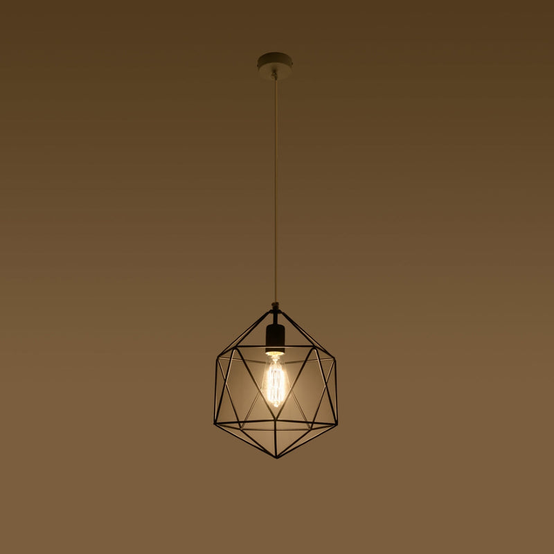 Lampe à suspension Gaspare noir