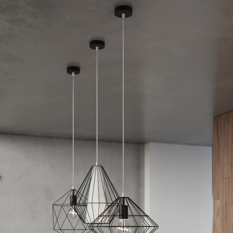 Lampe pendante Umberto noir