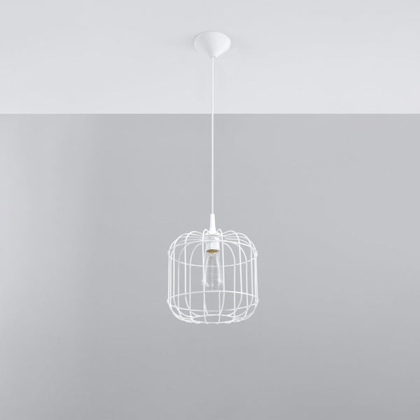 Lampe suspendue Celta blanc