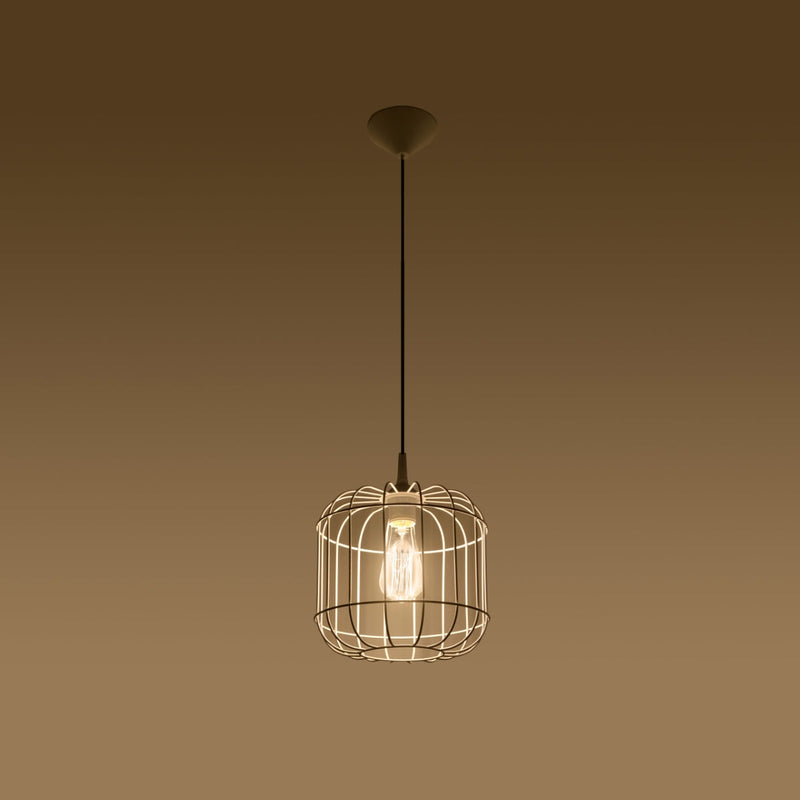 Lampe suspendue Celta blanc