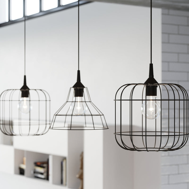 Lampe suspendue Celta noir