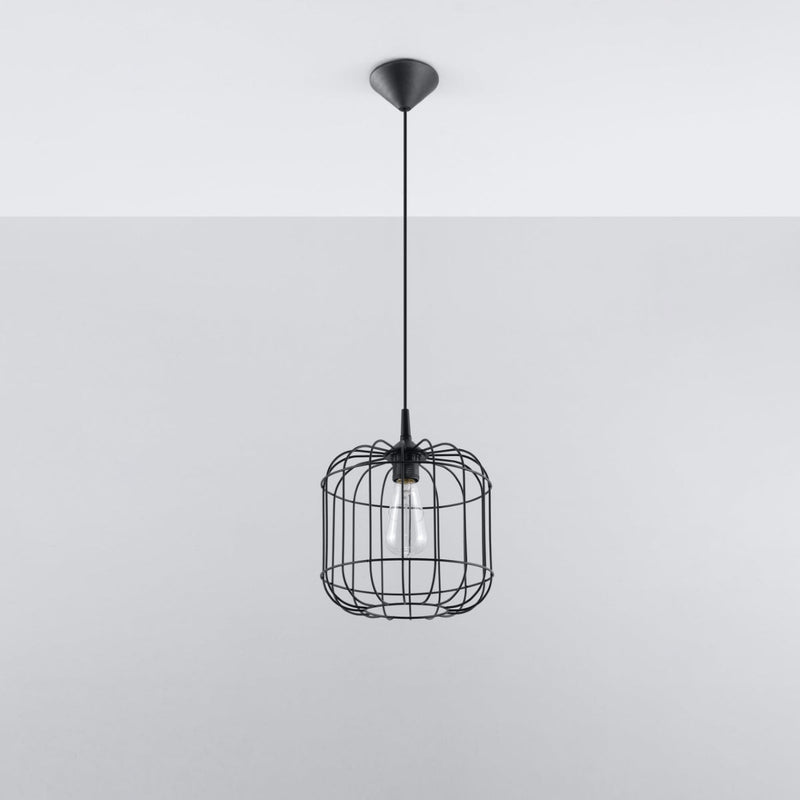 Lampe suspendue Celta noir