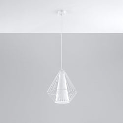 Lampe suspendue Demi blanc