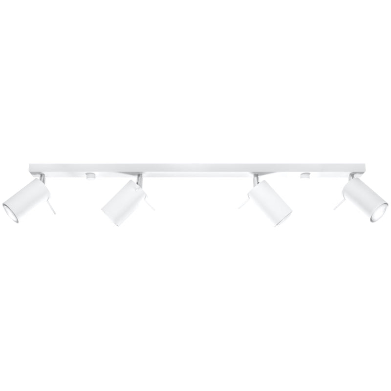 Plafonnier Directionnelle 4L LED blanc
