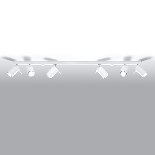 Plafonnier Directionnelle 6L LED blanc