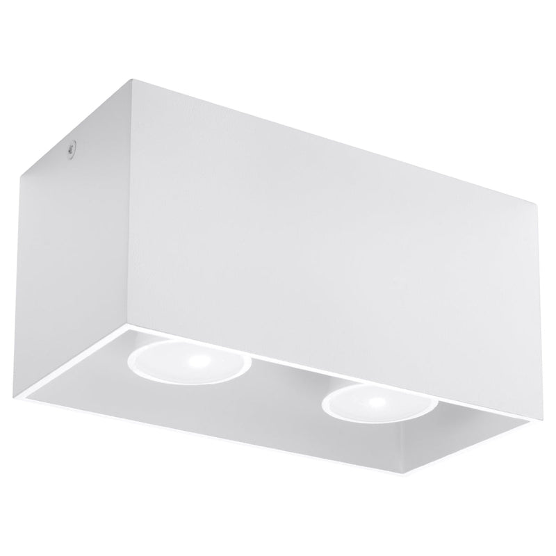 Plafonnier Rectangle LED blanc