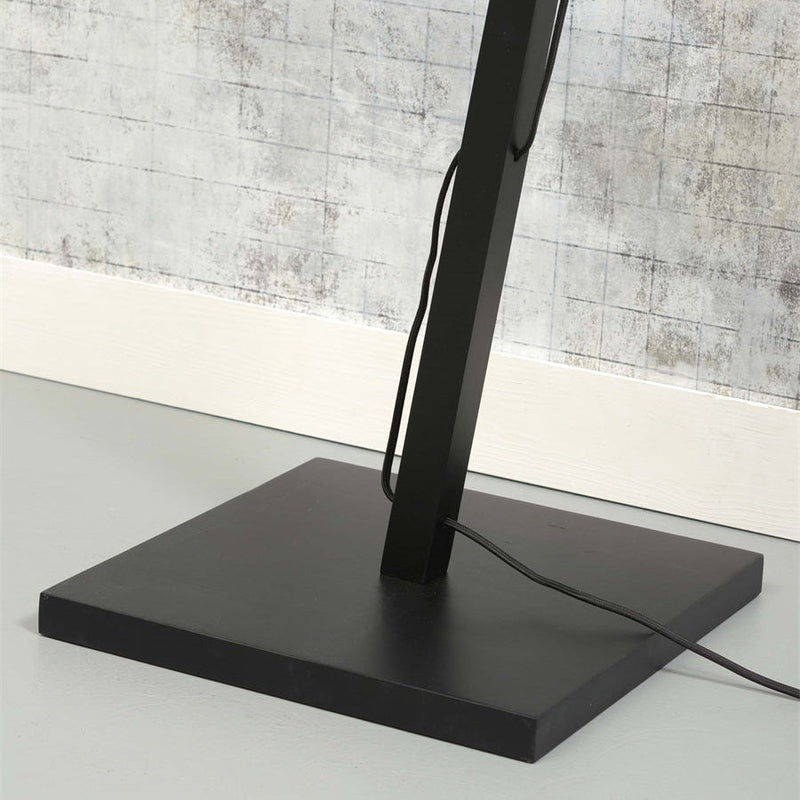 Lampadaire Tahiti Bambou Noir 150 cm