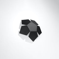 Applique Géométrique Pentagone noir