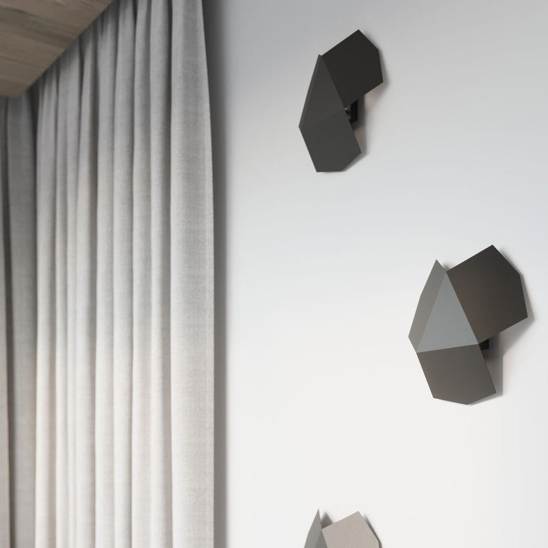 Applique Géométrique Tre noir