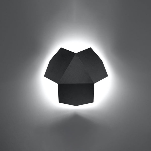 Applique Géométrique Tre noir