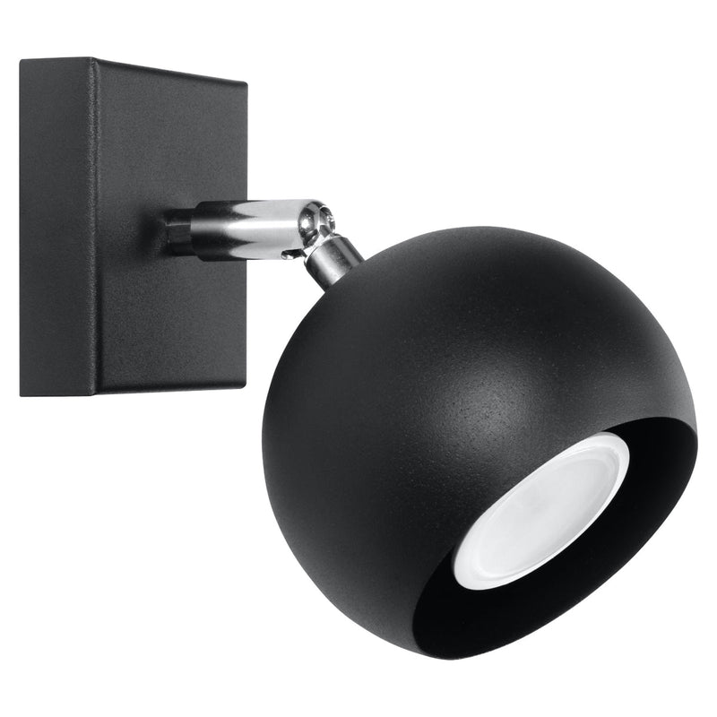 Applique Oculaire LED Murale noir