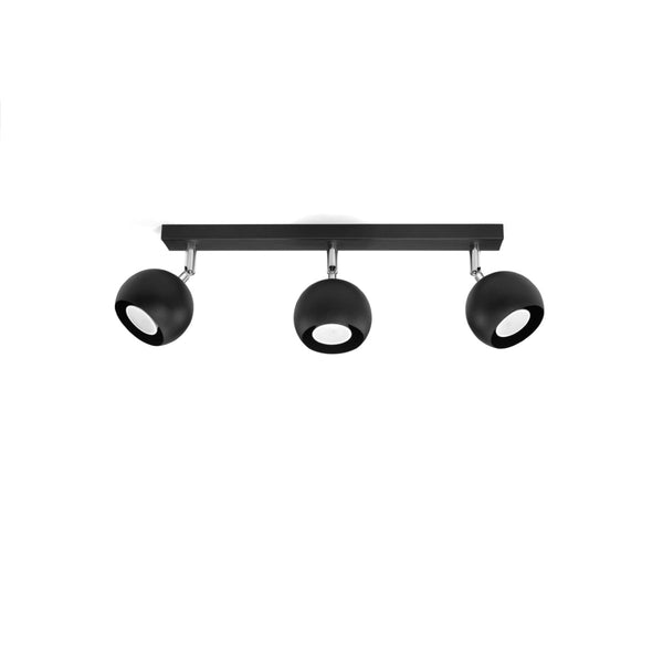 Plafonnier Oculaire LED 3 noir