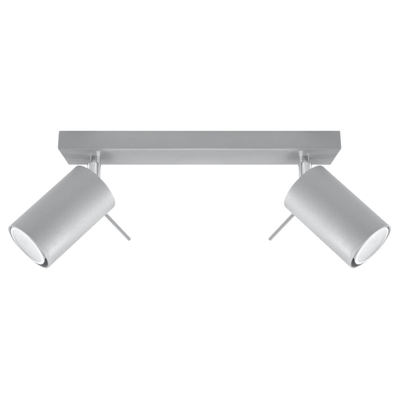 Plafonnier Directionnelle 2 LED gris