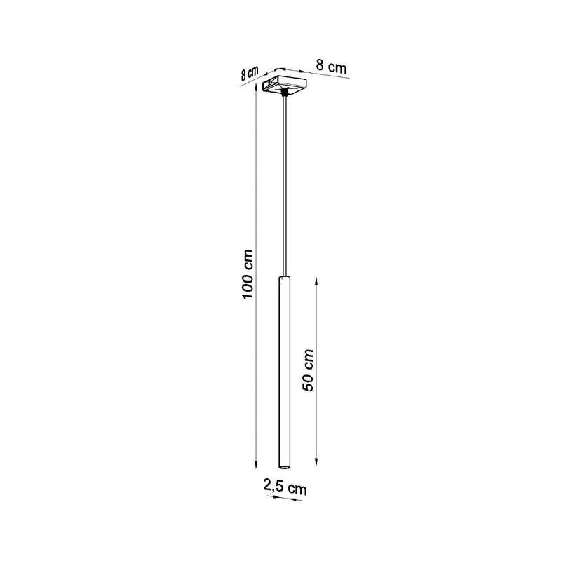 Lampe suspendue Halo 1 blanc