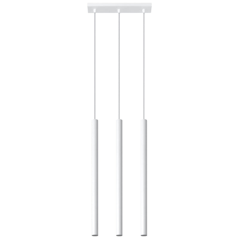 Lampe pendante Halo 3 blanc