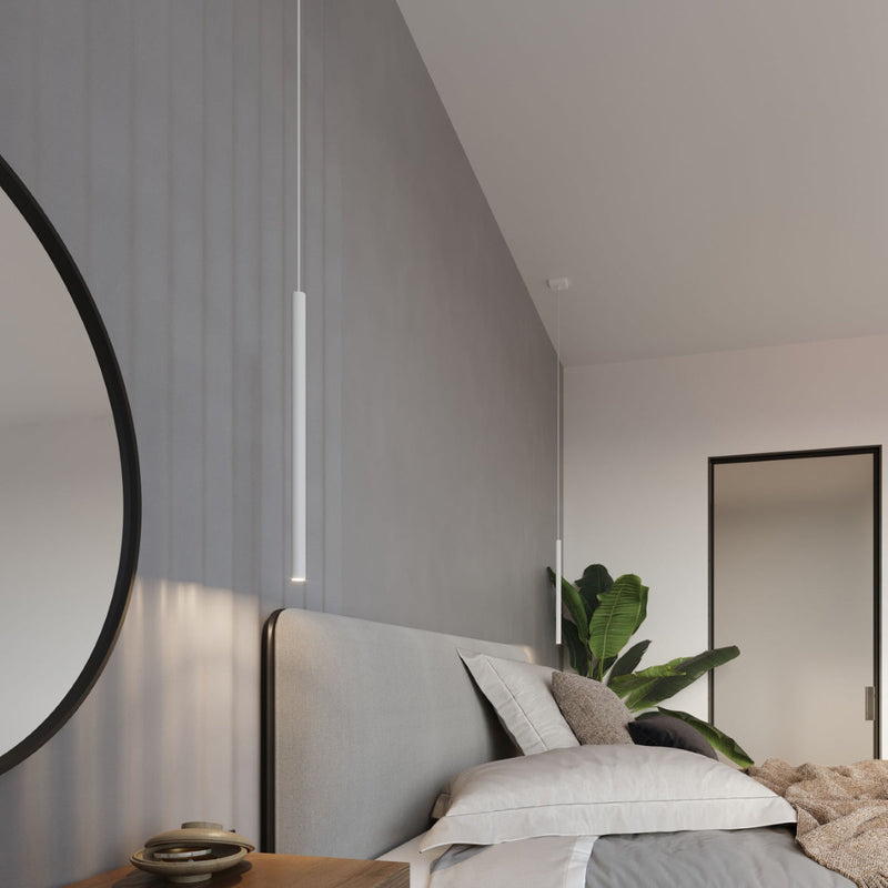 Lampe pendante Halo 3 blanc
