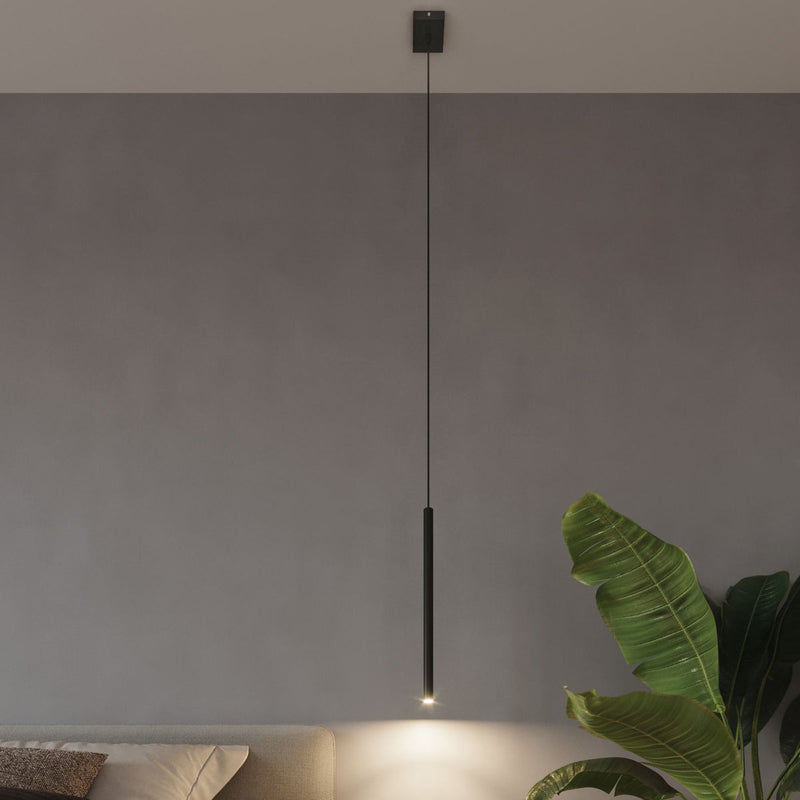 Lampe pendante Halo 3 noir