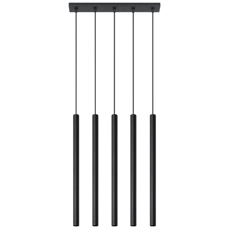 Lampe pendante Halo 5 noir