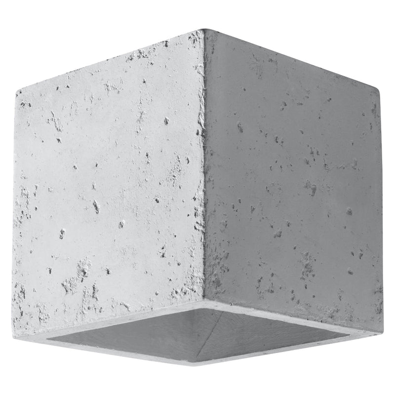 Applique Cube LED en béton