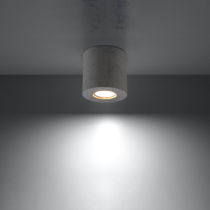 Plafonnier Cylindre LED béton