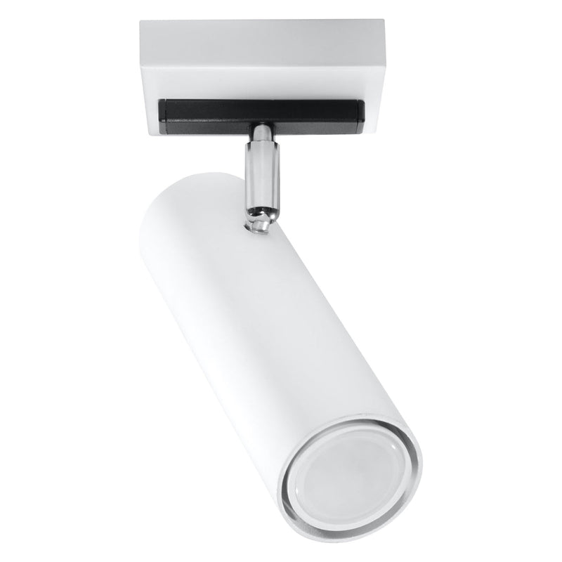 Plafonnier Tube Ajustable 1 blanc