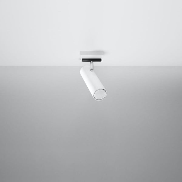 Plafonnier Tube Ajustable 1 blanc