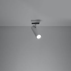Plafonnier Tube Ajustable 1 blanc