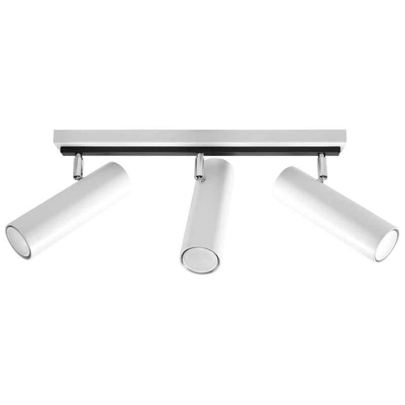 Plafonnier Tube Ajustable 3 blanc