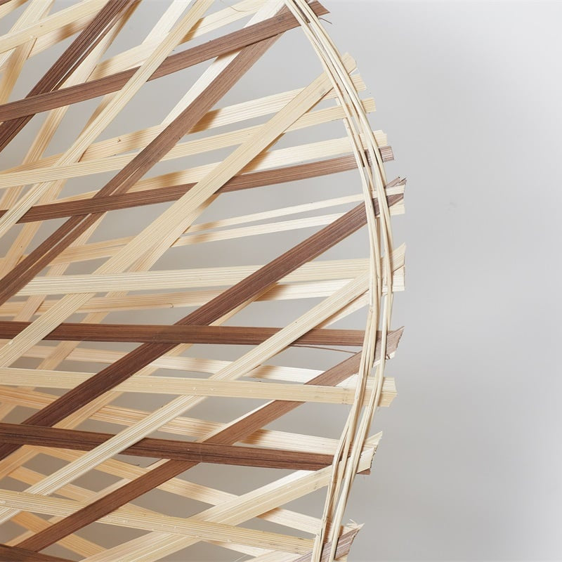 Plafonnier Madura Bambou Naturel et Brun 87 cm