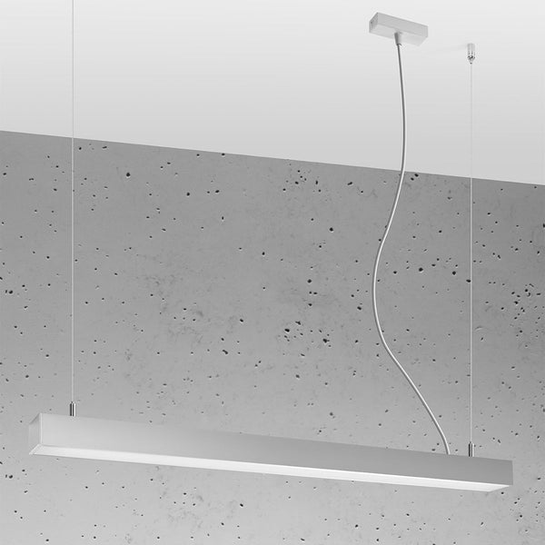 Suspension Barre Moderne 90 gris