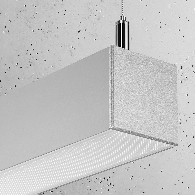 Suspension Barre Moderne 90 gris