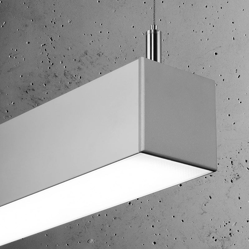 Suspension Barre Moderne 90 gris